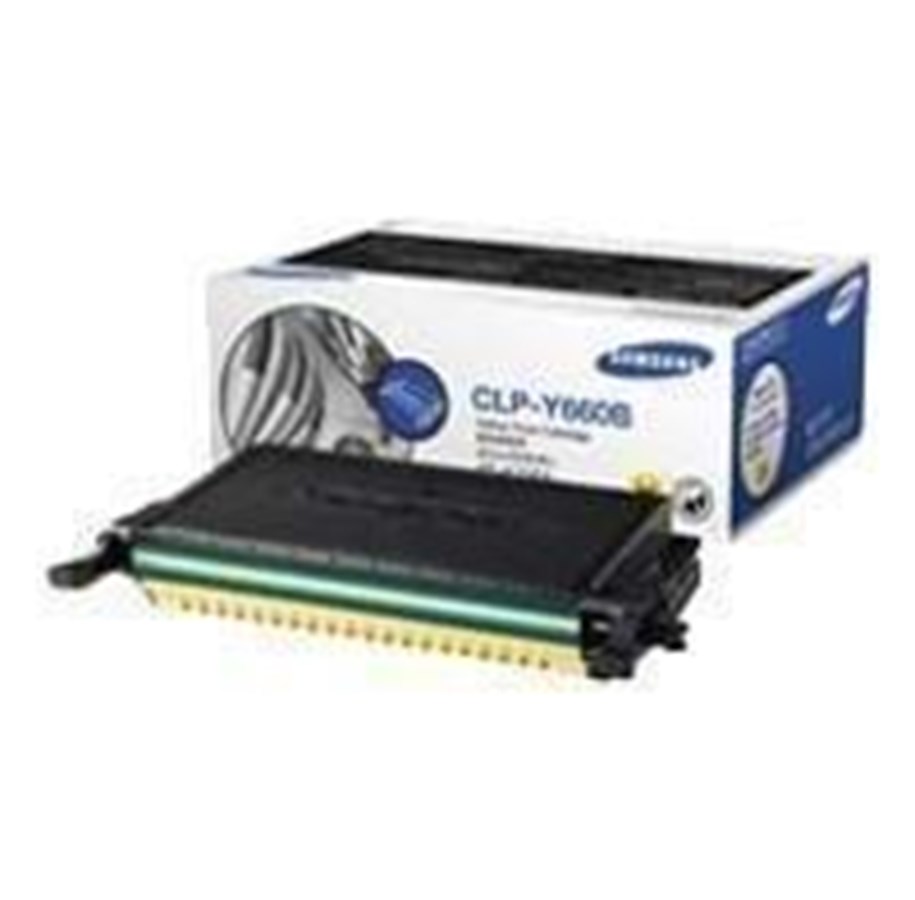 Mustepatruunat, värikasetit ja lisävarusteet - Samsung CLP-Y660B Toner Yellow - Laser värikasetti Keltainen - CLP-Y660B/ELS