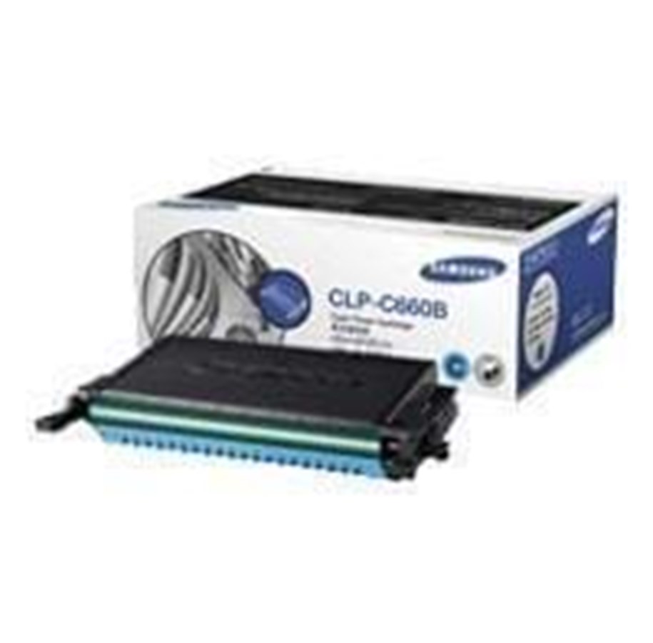 Mustepatruunat, värikasetit ja lisävarusteet - Samsung Toner CLP-C660B - Laser värikasetti Syaani - CLP-C660B/ELS