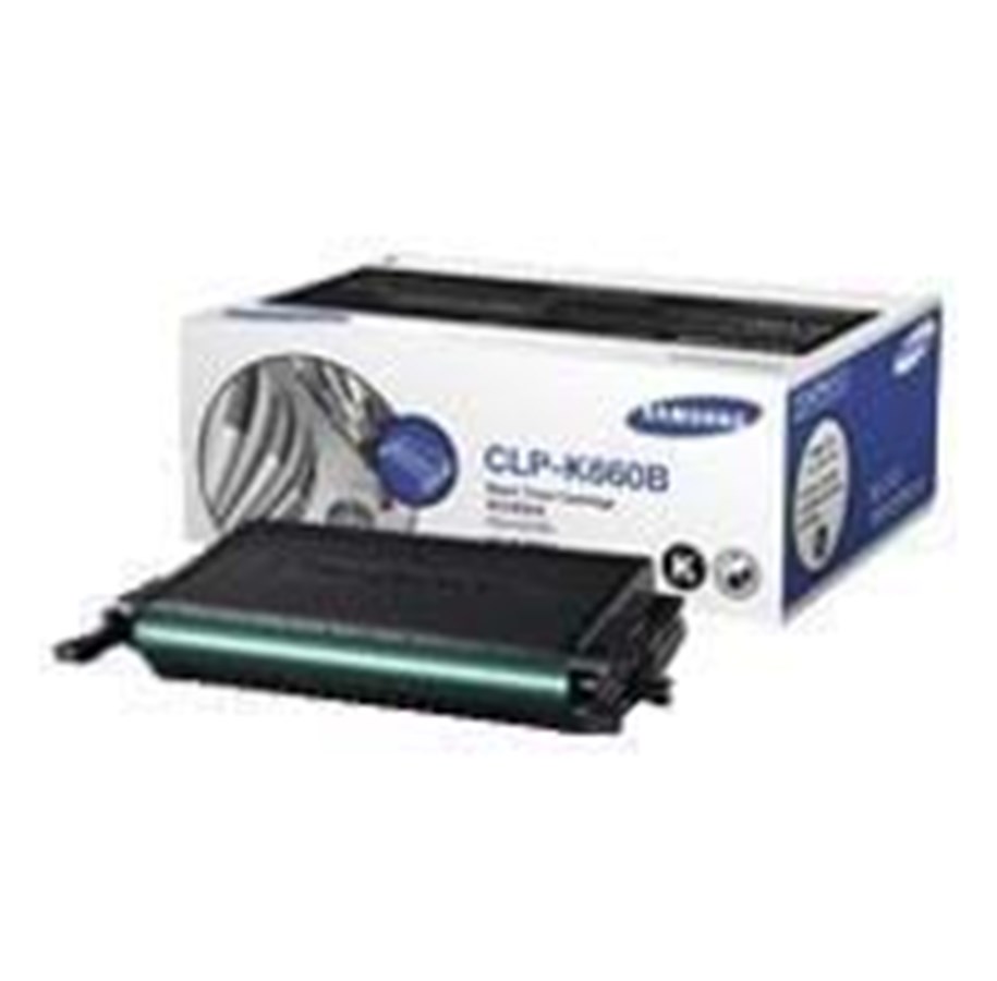 Mustepatruunat, värikasetit ja lisävarusteet - Samsung CLP-K660B Toner Black - Laser värikasetti musta - CLP-K660B/ELS