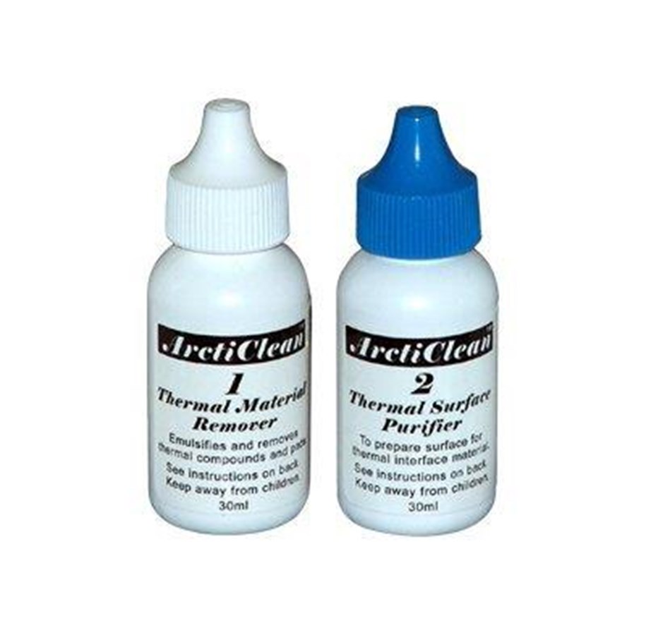 CPU-jäähdytys - Arctic Silver ArctiClean 1 ja 2 - CPU Puhdistuspakkaus - ACN-60ml