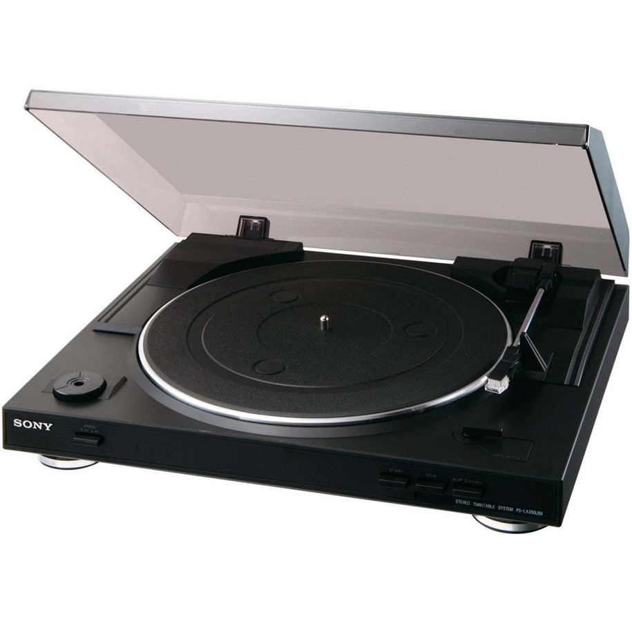 Levysoitin - Sony PSLX300USB Pladespiller - Black - Levysoitin - PSLX300USB