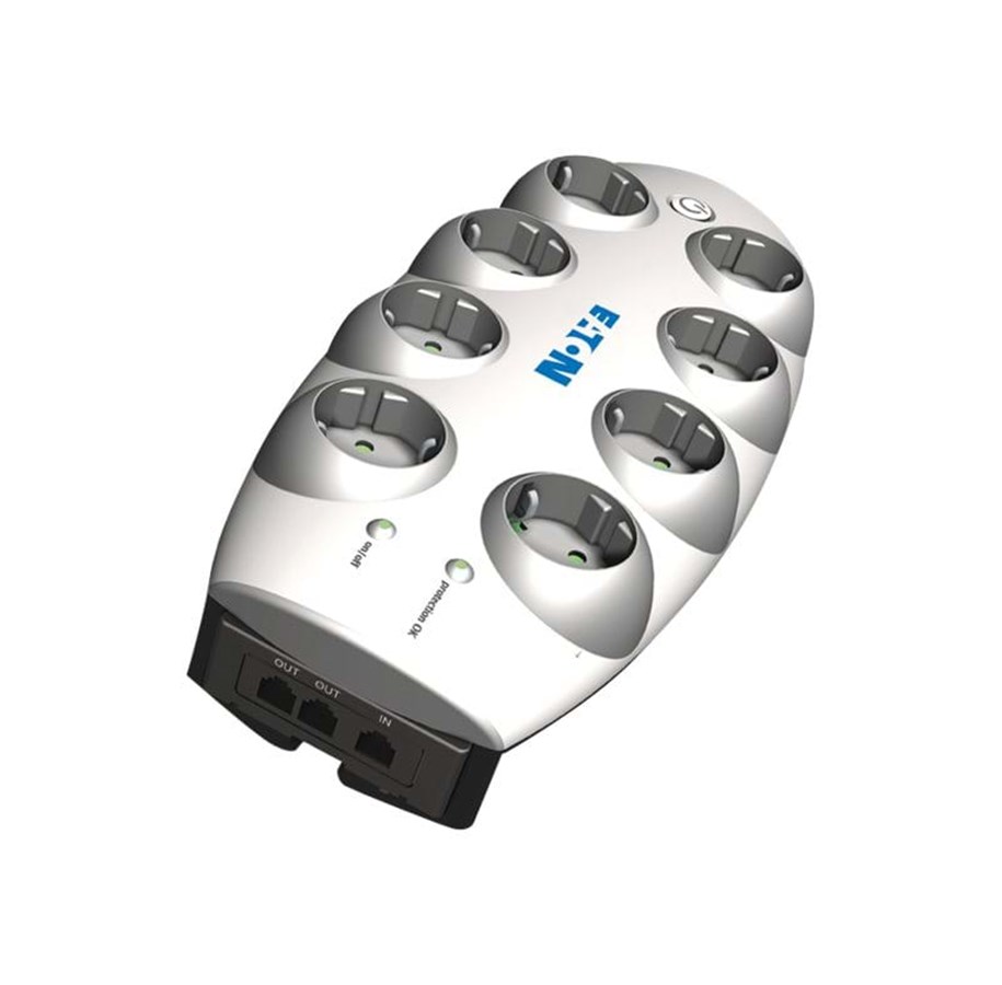 Virtakaapelit (ulkoinen) - Eaton MGE Protection Box 8 Tel+TV DIN - 66937