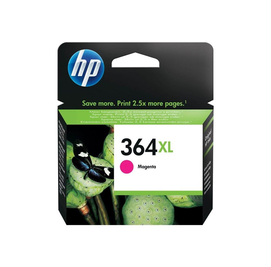 Mustepatruunat, värikasetit ja lisävarusteet - HP 364XL / CB324EE High Capacity Magenta Ink - Mustepatruuna Magenta - CB324EE