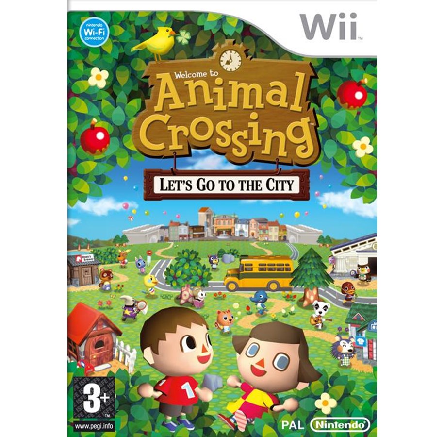 Pelit - Animal Crossing: Let's go to the City - Nintendo Wii - Simulaatio - 0045496366667