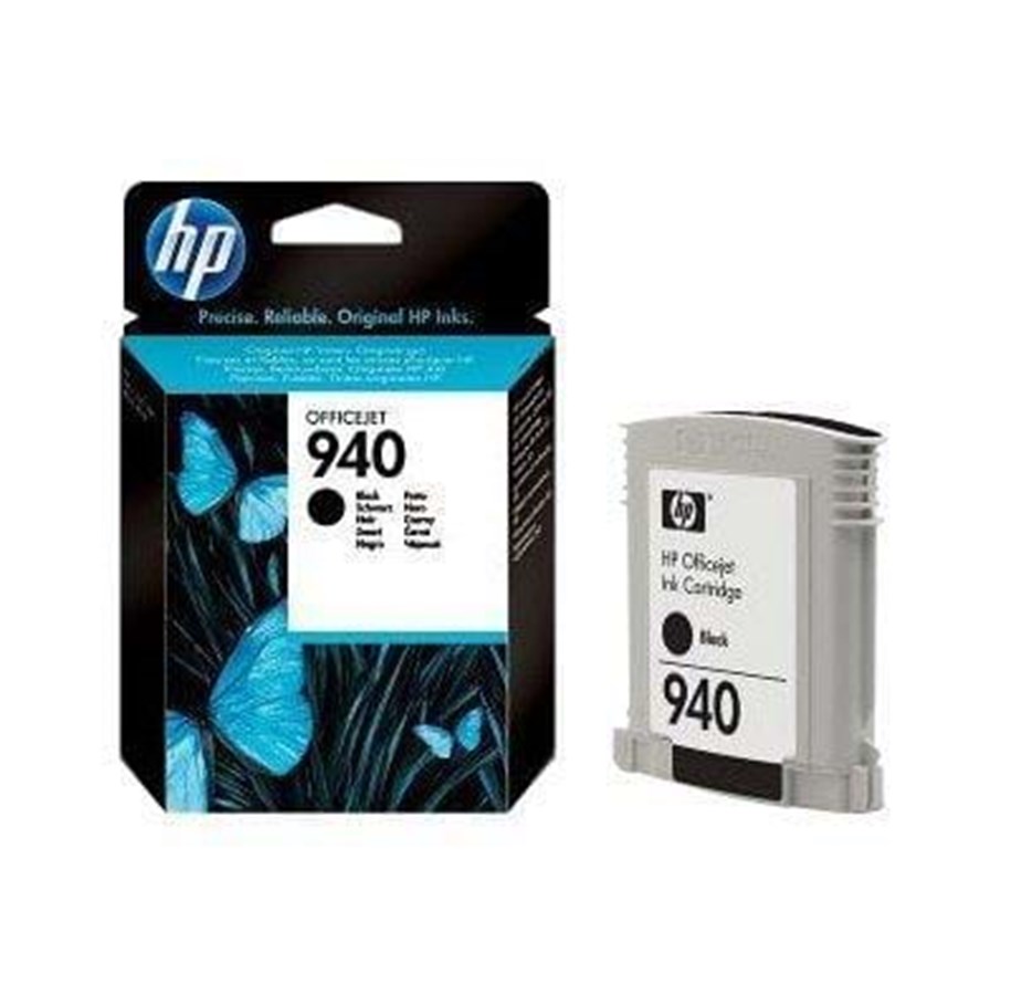 Mustepatruunat, värikasetit ja lisävarusteet - HP 940 - Black Ink (C4902AE) - Mustepatruuna musta - C4902AE