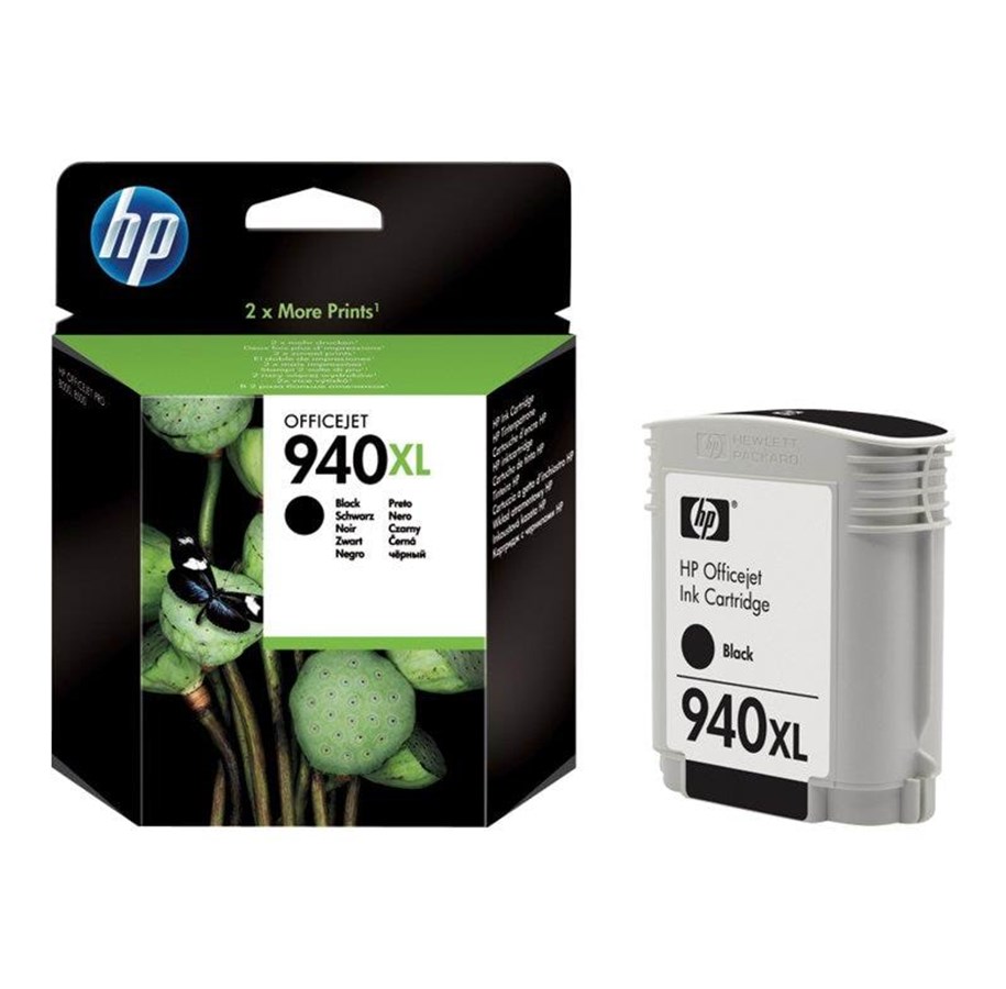 Mustepatruunat, värikasetit ja lisävarusteet - HP 940XL / C4906AE High Capacity Black Ink - Mustepatruuna musta - C4906AE