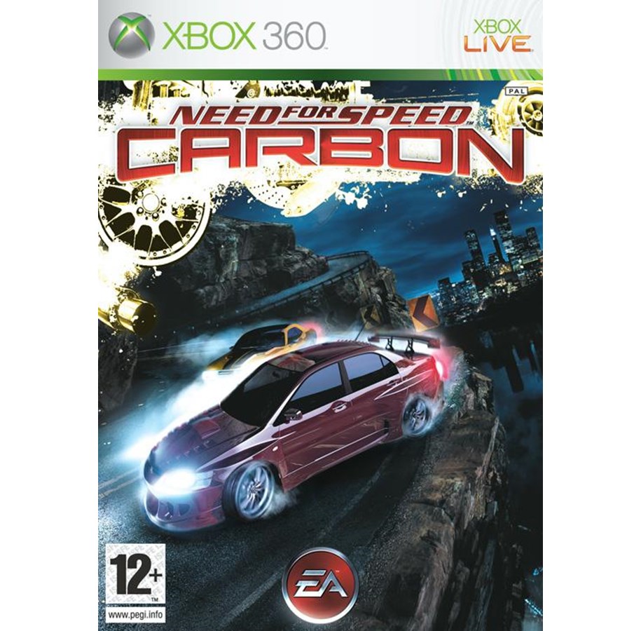 Pelit - Need for Speed Carbon - Microsoft Xbox 360 - 12 - Kilpa-ajo - 5030930056810