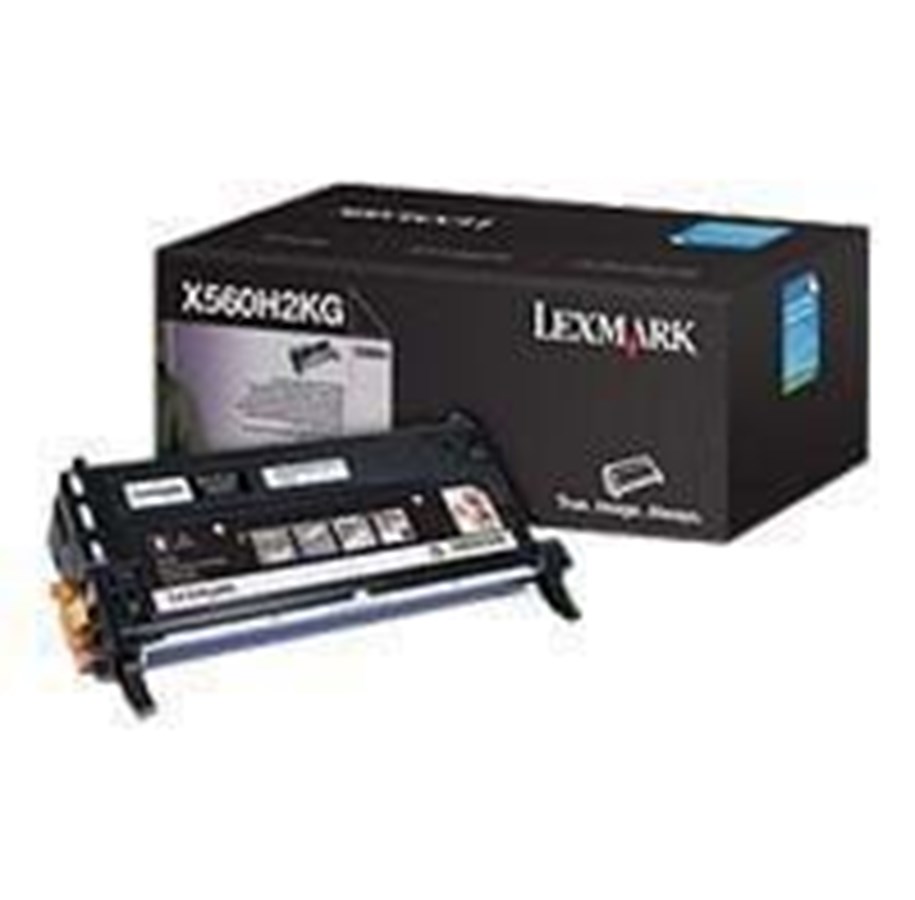 Mustepatruunat, värikasetit ja lisävarusteet - Lexmark X560H2KG Toner Black - Laser värikasetti musta - X560H2KG