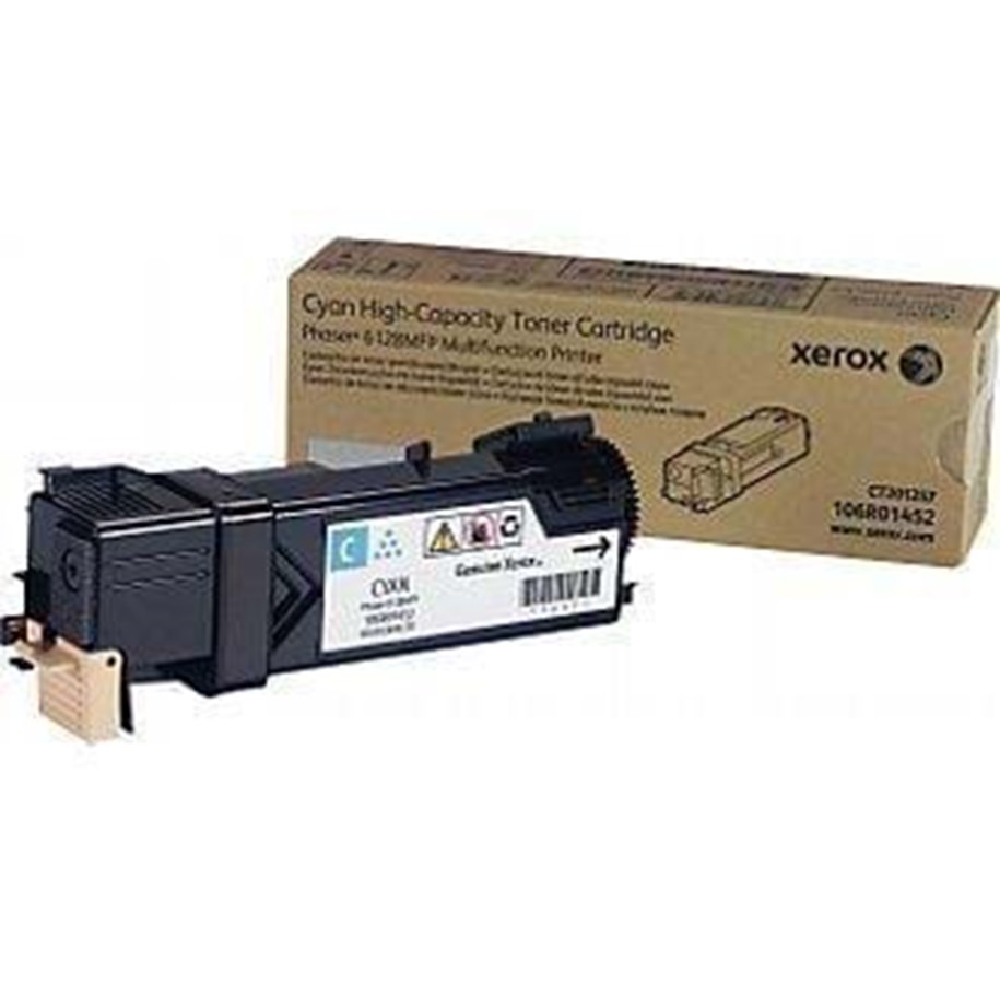 Mustepatruunat, värikasetit ja lisävarusteet - Xerox 106R01452 Toner - Laser värikasetti Syaani - 106R01452