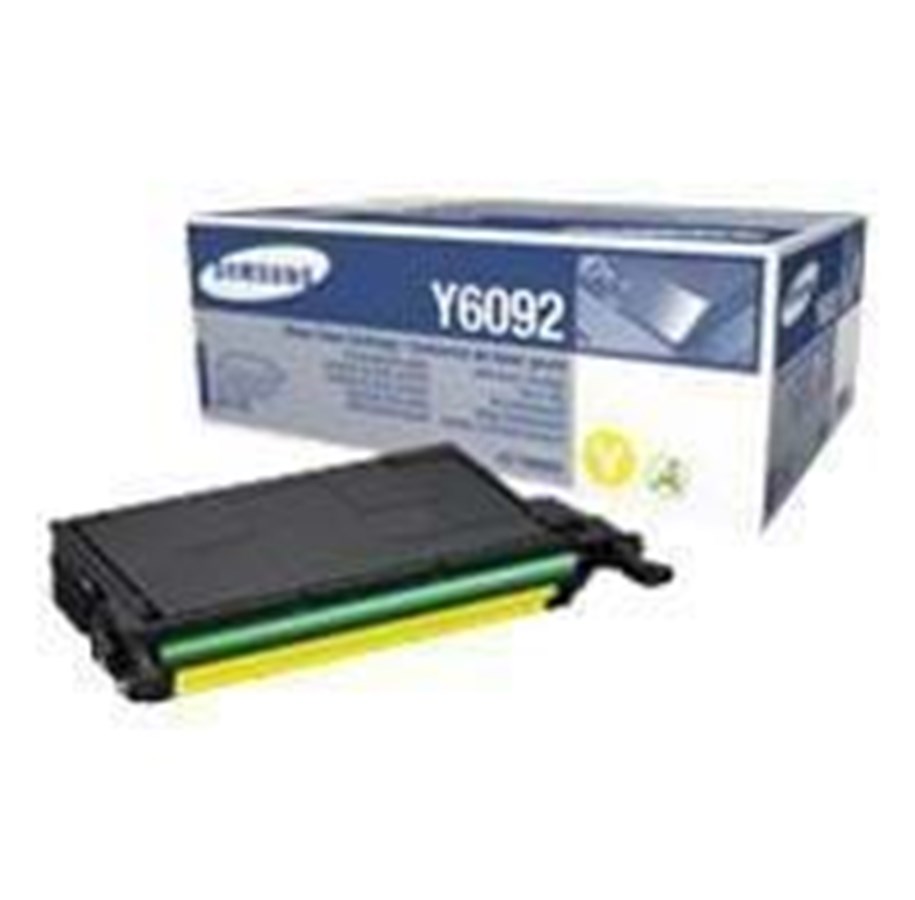Mustepatruunat, värikasetit ja lisävarusteet - Samsung CLT-Y6092S Toner Yellow - Laser värikasetti Keltainen - CLT-Y6092S/ELS