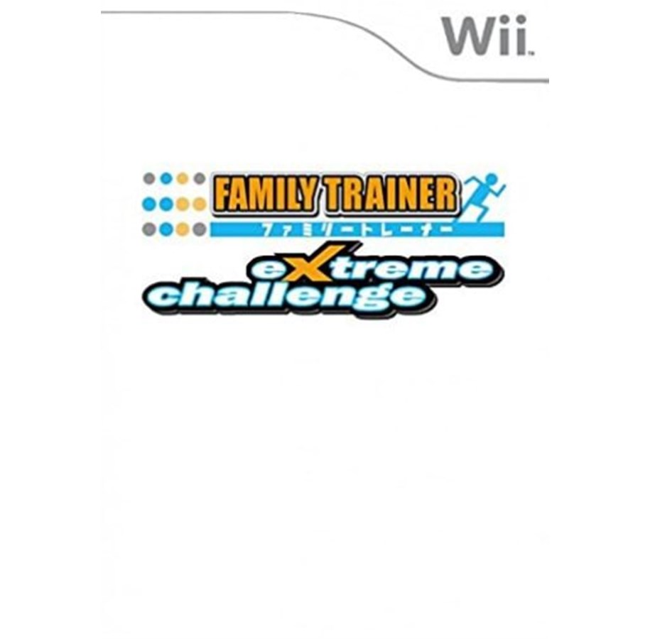 Pelit - Family Trainer: Extreme Challenge - Game only - Nintendo Wii - Urheilu - 3296580803972