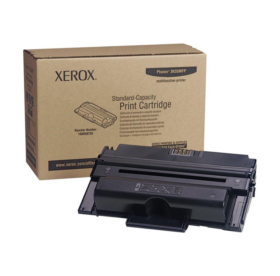 Mustepatruunat, värikasetit ja lisävarusteet - Xerox 108R00793 Toner Black - Laser värikasetti musta - 108R00793
