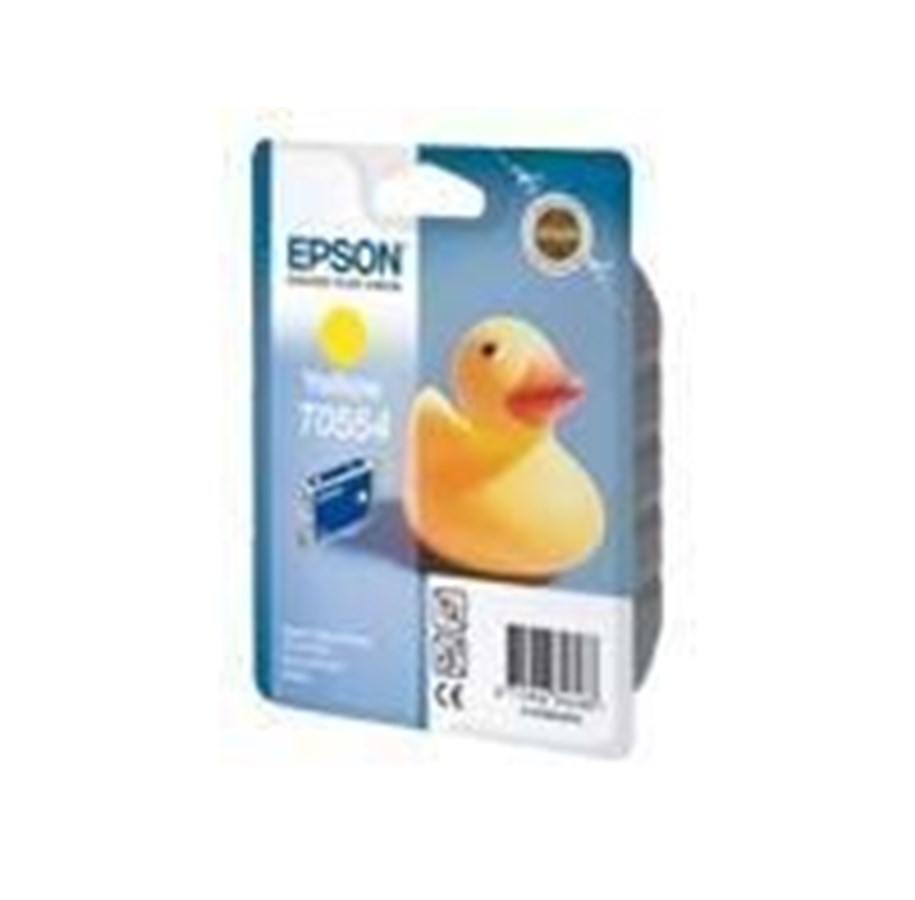 Mustepatruunat, värikasetit ja lisävarusteet - Epson T0554 Yellow - Mustepatruuna Keltainen - C13T05544020