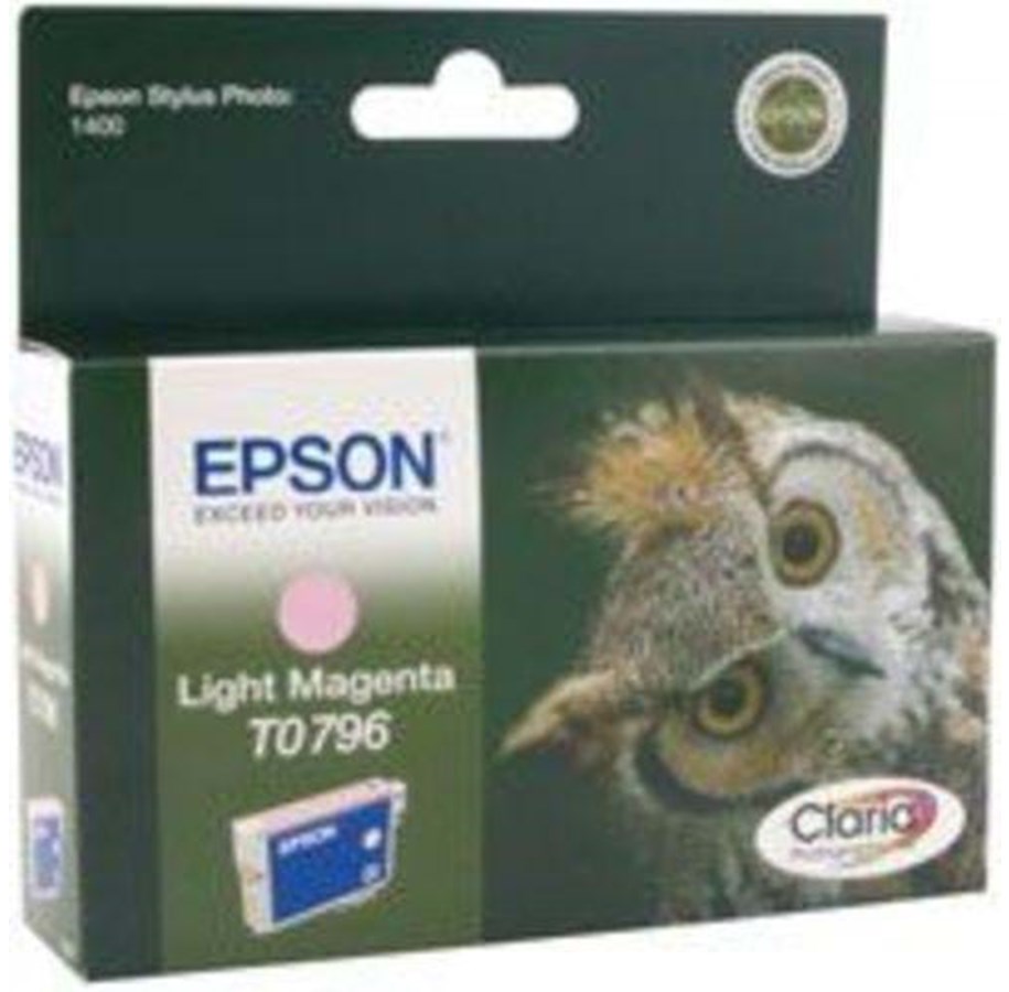 Mustepatruunat, värikasetit ja lisävarusteet - Epson T0796 Magenta Light - Mustepatruuna Vaalea magenta - C13T07964020