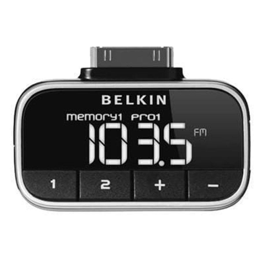 MP3-soittimet ja äänitallentimet - Belkin iPod TuneFM - FM transmitter 0 MB - F8Z179eaSTD
