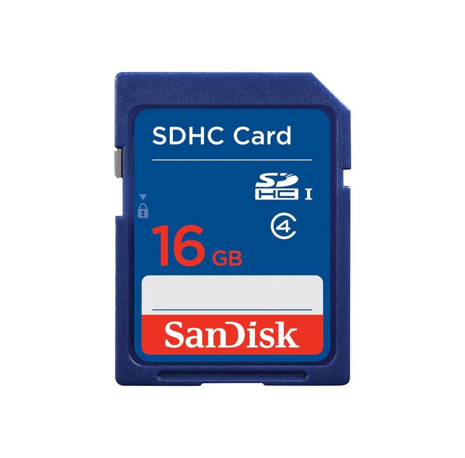 Muistikortti - SANDISK SD-card - 4/4MB - 16GB - SDSDB-016G-B35