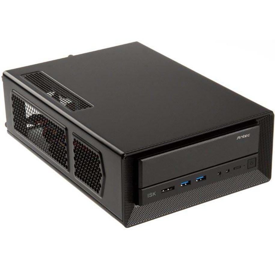 Kotelot - Antec ISK 300 - Black - Kotelot - Desktop slimline - Musta - 0761345-08174-0