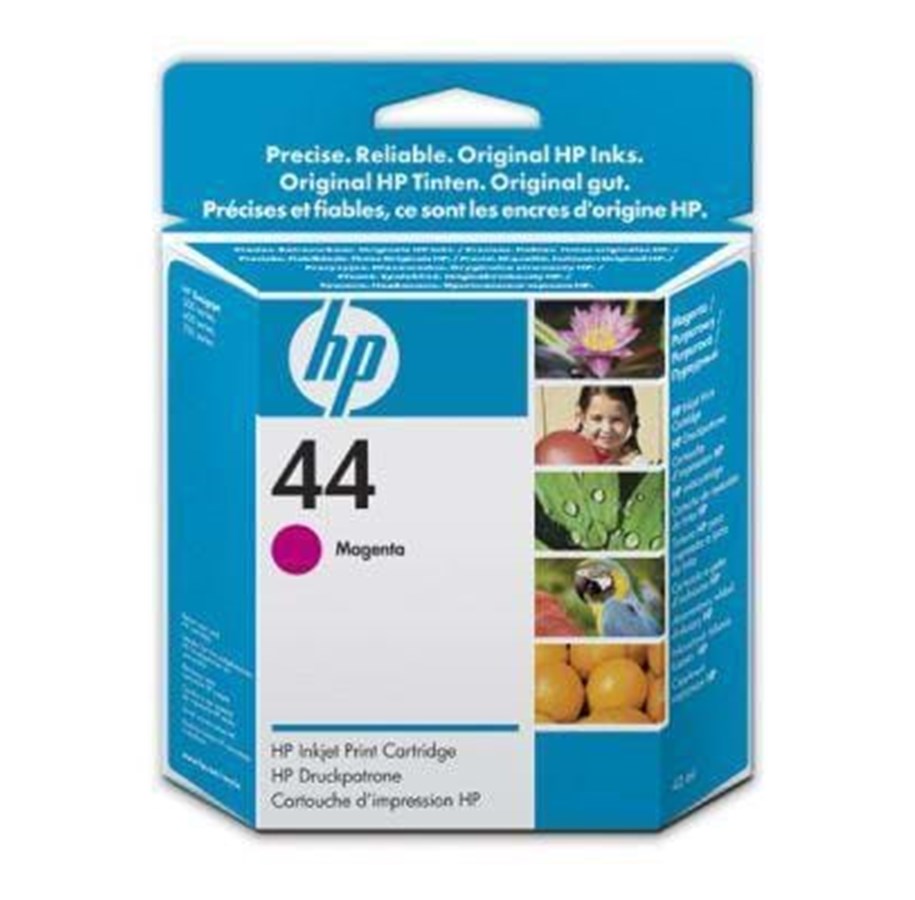 Mustepatruunat, värikasetit ja lisävarusteet - HP neljäkymmentäneljä - Mustepatruuna Magenta - 51644ME
