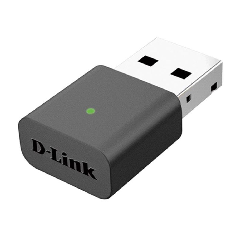 Verkkokortit (verkkosovittimet, tulostuspalvelimet jne.) - D-Link DWA-131 WL N150 Nano USB -sovitin - DWA-131