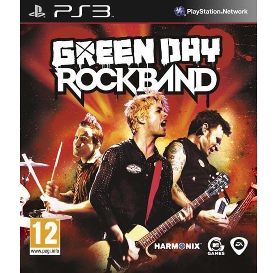 Pelit - Green Day: Rock Band - Sony PlayStation 3 - Musiikki - 5030930091699