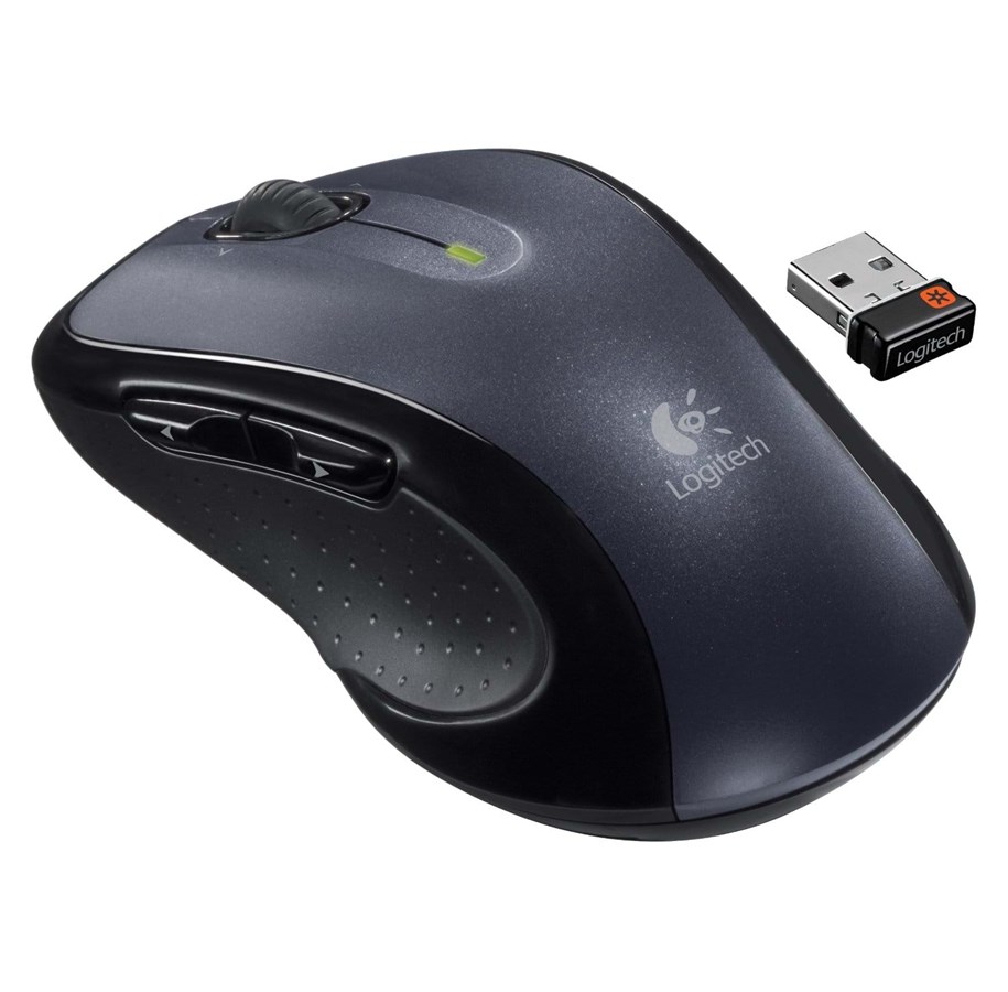 Hiiret - Logitech M510 Wireless Mouse - Musta - Hiiri - Laser - 5 painiketta - Musta - 910-001826