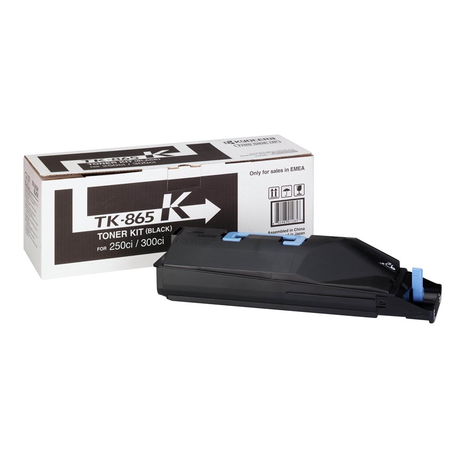 Mustepatruunat, värikasetit ja lisävarusteet - Kyocera TK-865K TONER BLACK - Laser värikasetti musta - 1T02JZ0EU0