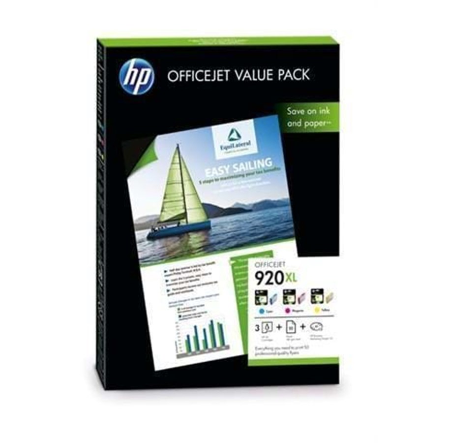 Paperit, valokuvapaperit ja tarrat - HP 920XL - Value Pack Color (CH081AE) - CH081AE