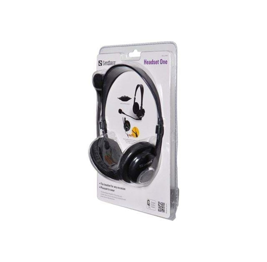 Kuulokkeet - Sandberg Headset One - Black - 125-26