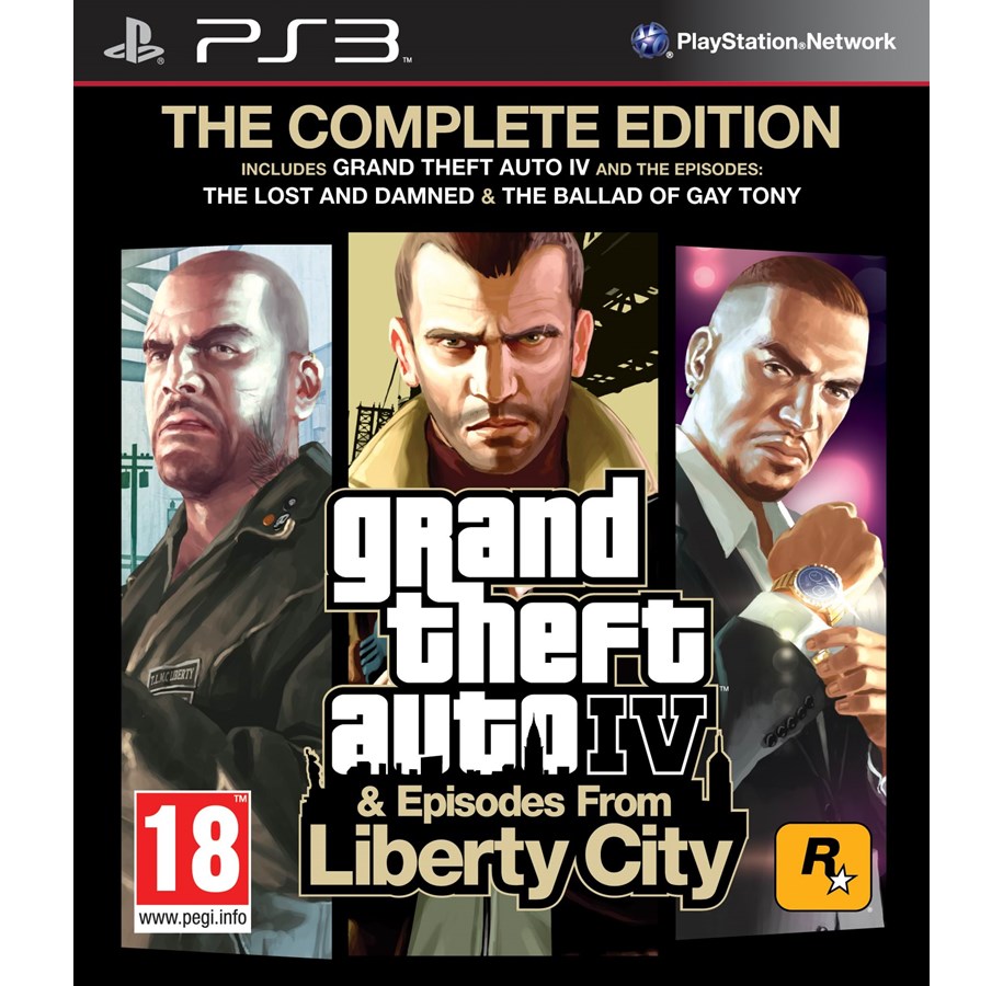 Pelit - Grand Theft Auto IV Complete - Sony PlayStation 3 - Toiminta - 5026555405645