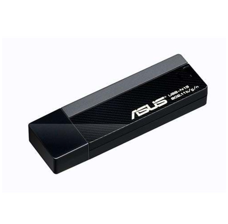 Verkkokortit (verkkosovittimet, tulostuspalvelimet jne.) - ASUS USB-N13 - 90-IG13002N00-0PA0