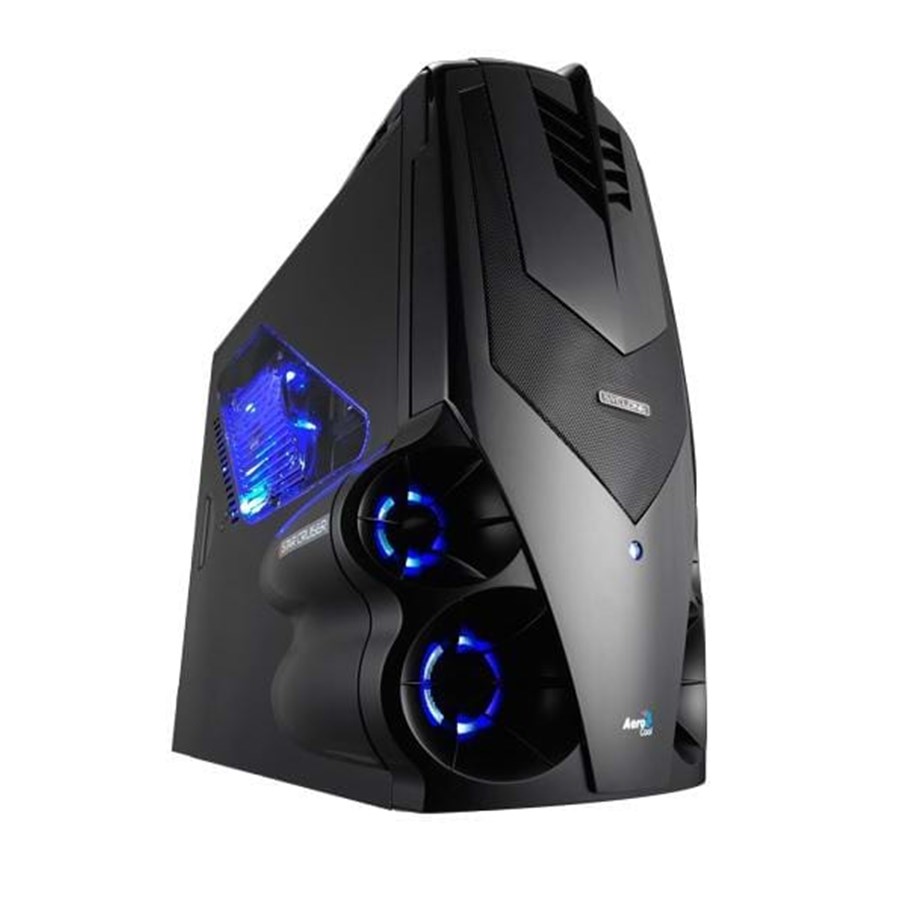 Kotelot - AeroCool Syclone II - Black/Blue - Kotelot - Miditower - Musta - EN56458