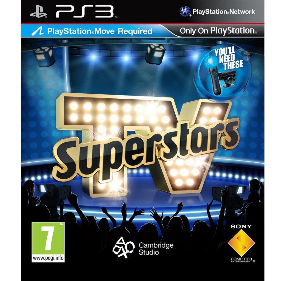 Pelit - TV Superstars Move - Sony PlayStation 3 - Viihde - 0711719181071