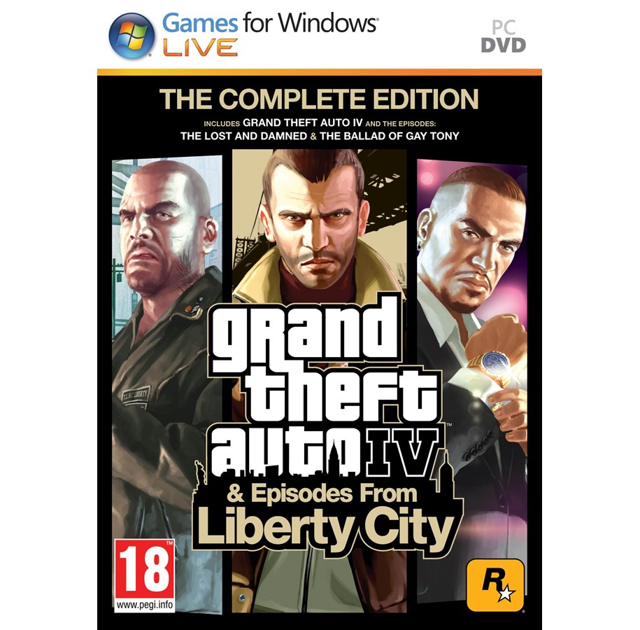 Pelit - Grand Theft Auto IV - Complete Edition - Windows - Toiminta - 5026555057172