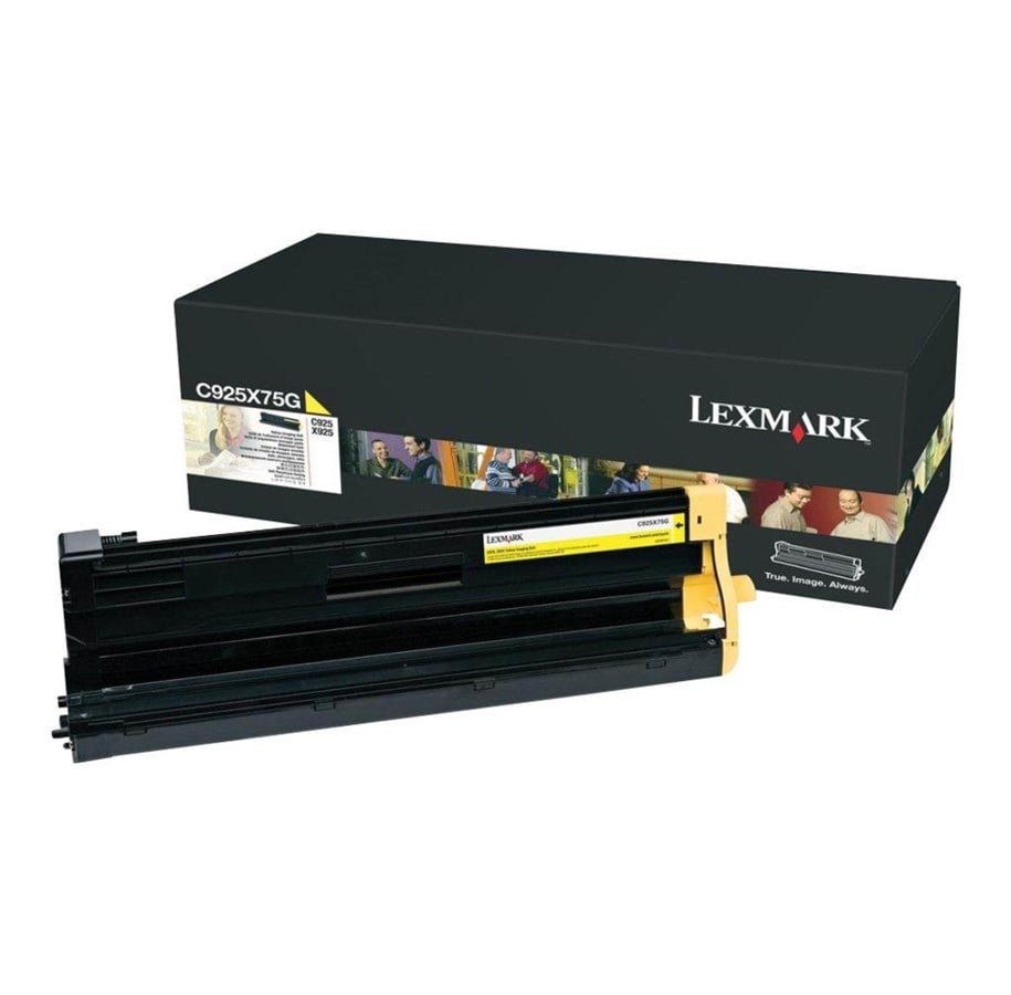 Mustepatruunat, värikasetit ja lisävarusteet - Lexmark C925 X925 Imaging Unit Yellow - Tulostimen kuvayksikkö Keltainen - C925X75G