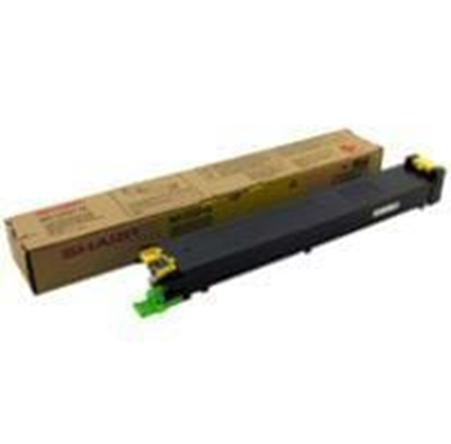 Mustepatruunat, värikasetit ja lisävarusteet - Sharp MX27GTYA Toner Keltainen - Laser värikasetti Keltainen - MX27GTYA