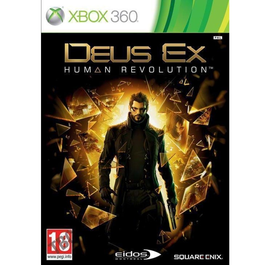 Pelit - Deus Ex: Human Revolution - Microsoft Xbox 360 - RPG - 5021290042414