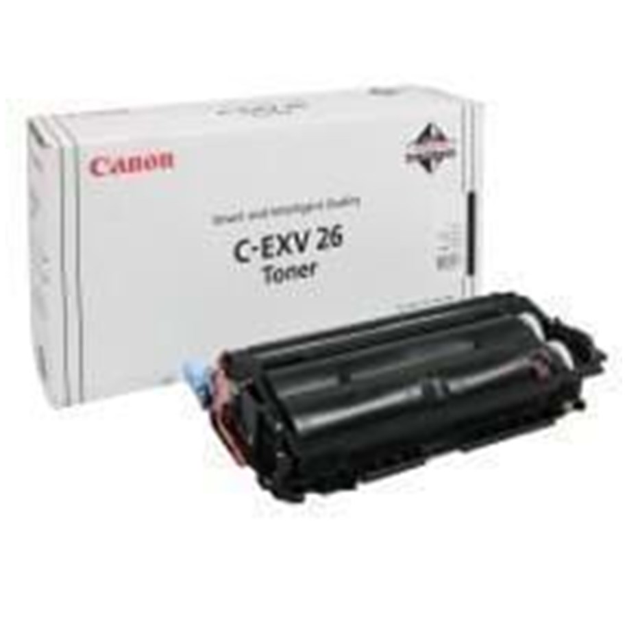Mustepatruunat, värikasetit ja lisävarusteet - Canon C-EXV 26 / 1660B006 Black - Laser värikasetti musta - 1660B006