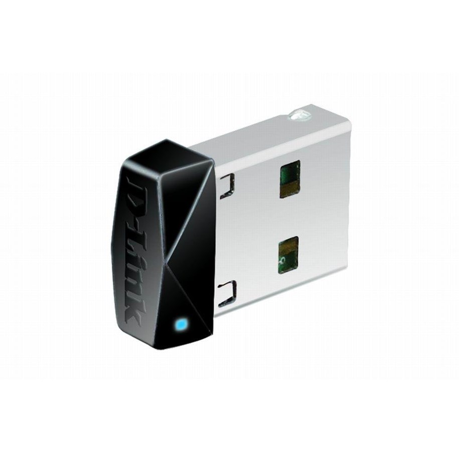 Verkkokortit (verkkosovittimet, tulostuspalvelimet jne.) - D-Link DWA-121 WL N150 Pico USB -sovitin - DWA-121