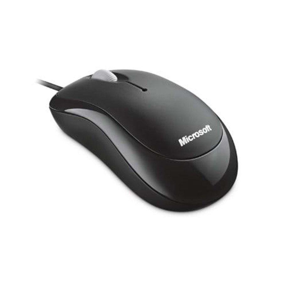 Hiiret - Microsoft Basic Optical Mouse - Hiiri - Optinen - 3 painiketta - Musta - 4YH-00007