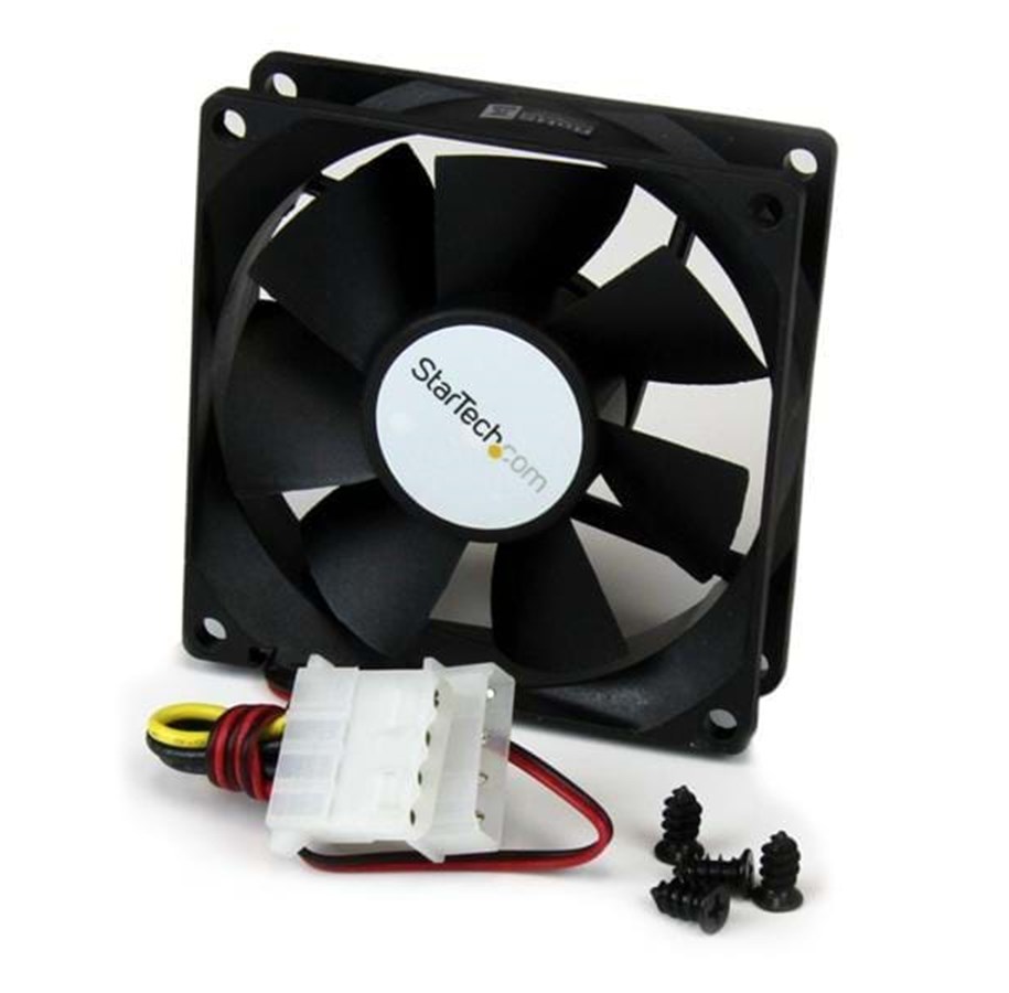 Kotelotuuletin - StarTech.com Koteloilmanvaihtoventtiili 80mm - FANBOX - Kotelotuuletin - 80mm - musta - FANBOX