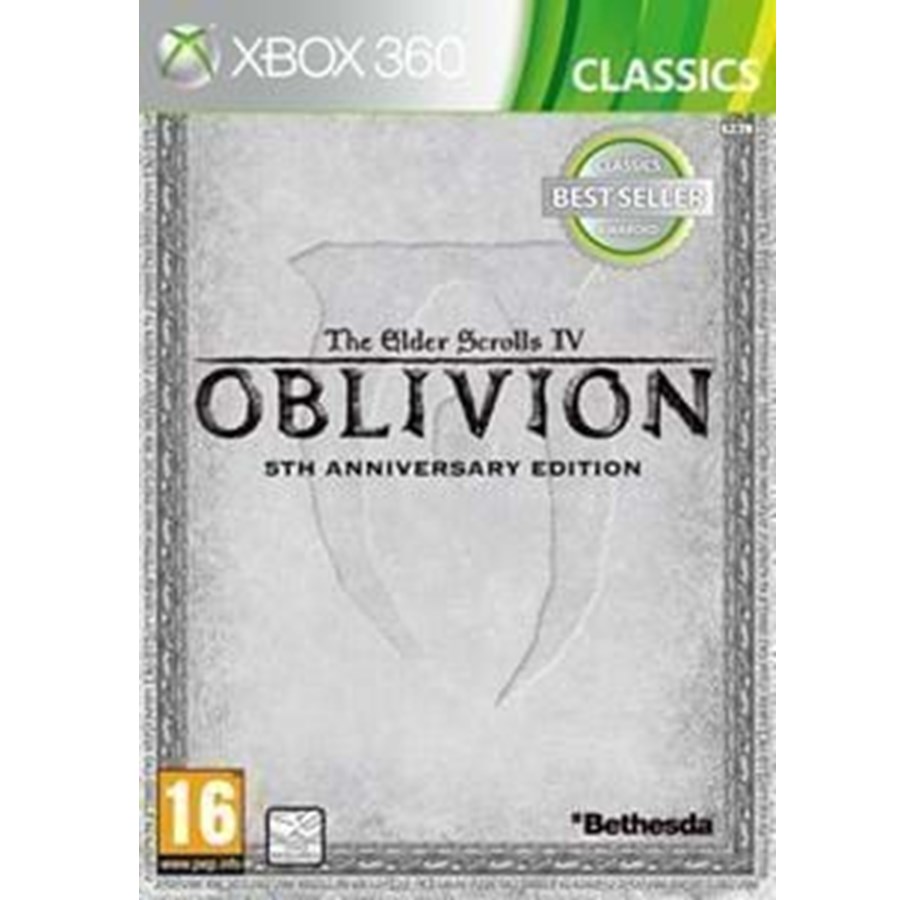 Pelit - Elder Scrolls IV Oblivion 5th Anniversary Edition - Microsoft Xbox 360 - RPG - 0093155143678