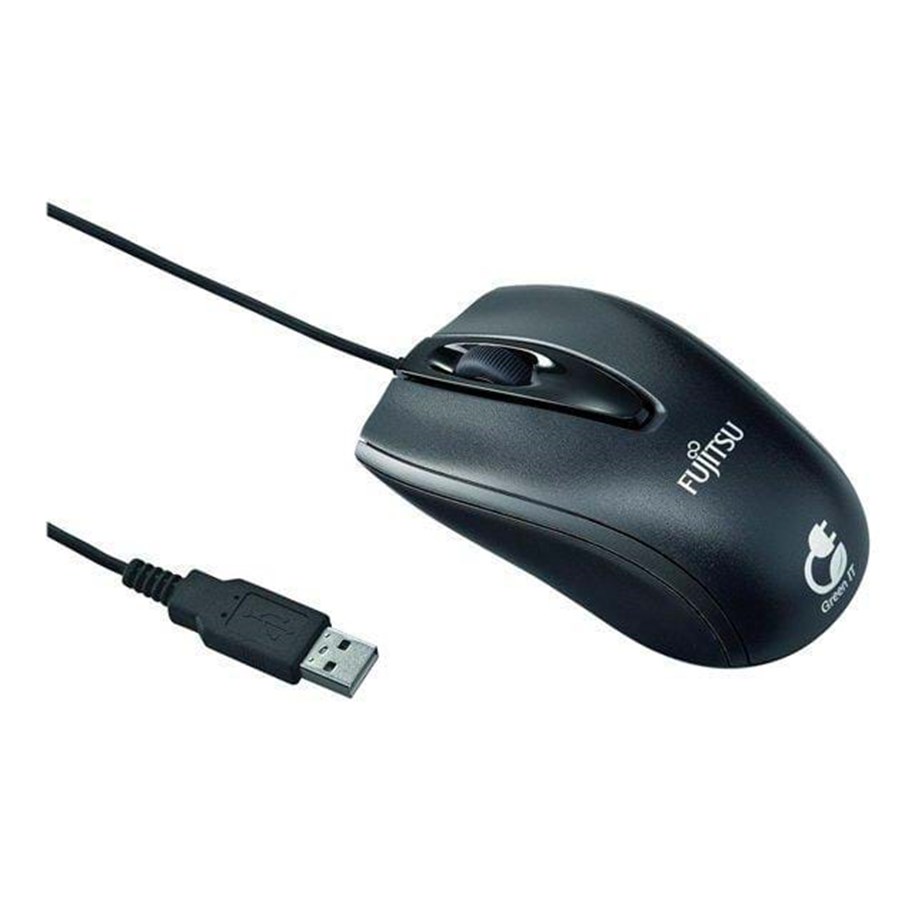 Hiiret - Fujitsu M440 ECO - Hiiri - Optinen - 3 painiketta - Musta - S26381-K450-L200