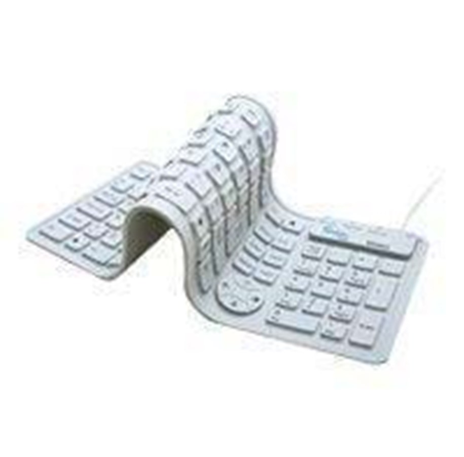 Näppäimistöt - Ergonomic Solutions SR920 - sølvoxid - Näppäimistö - 441-426U
