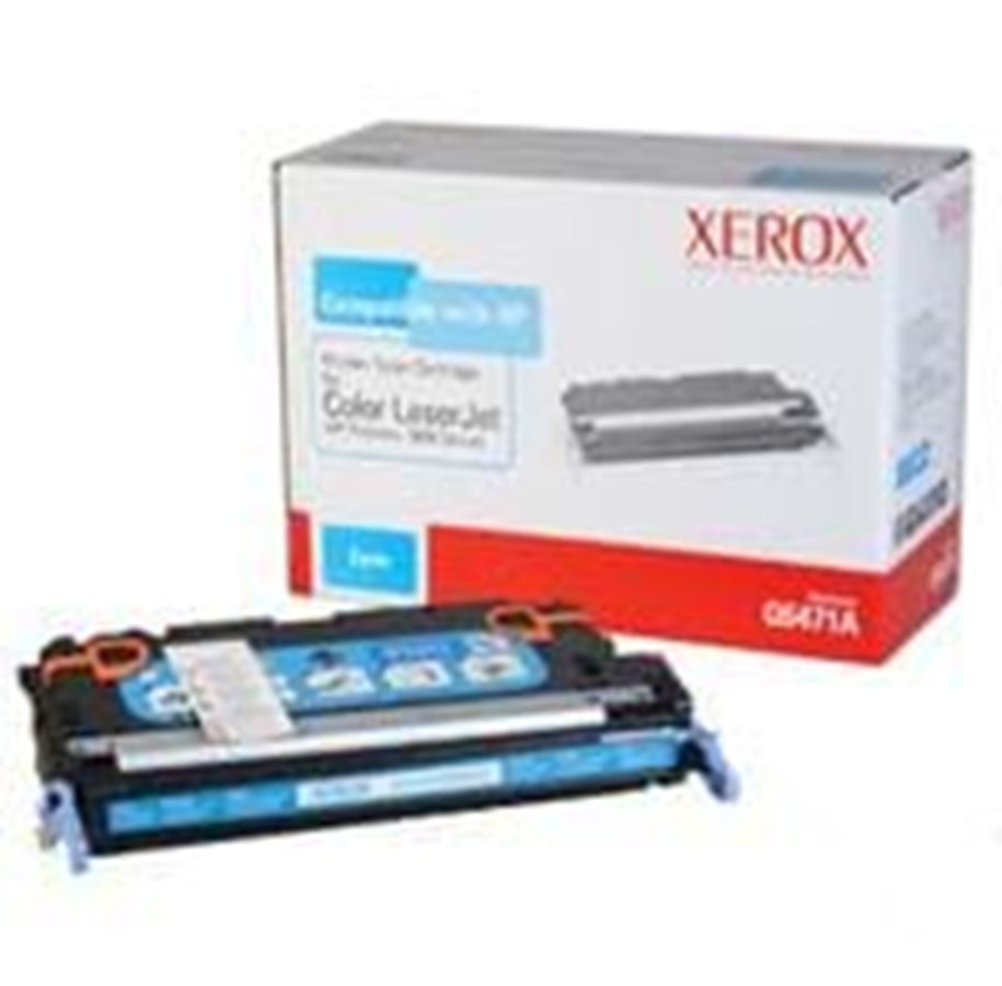 Mustepatruunat, värikasetit ja lisävarusteet - Xerox Toner - Laser värikasetti Syaani - 003R99752