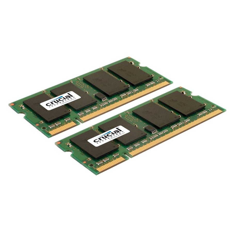 RAM - Crucial DDR2-667 SODIMM DC - 4GB - CT2KIT25664AC667