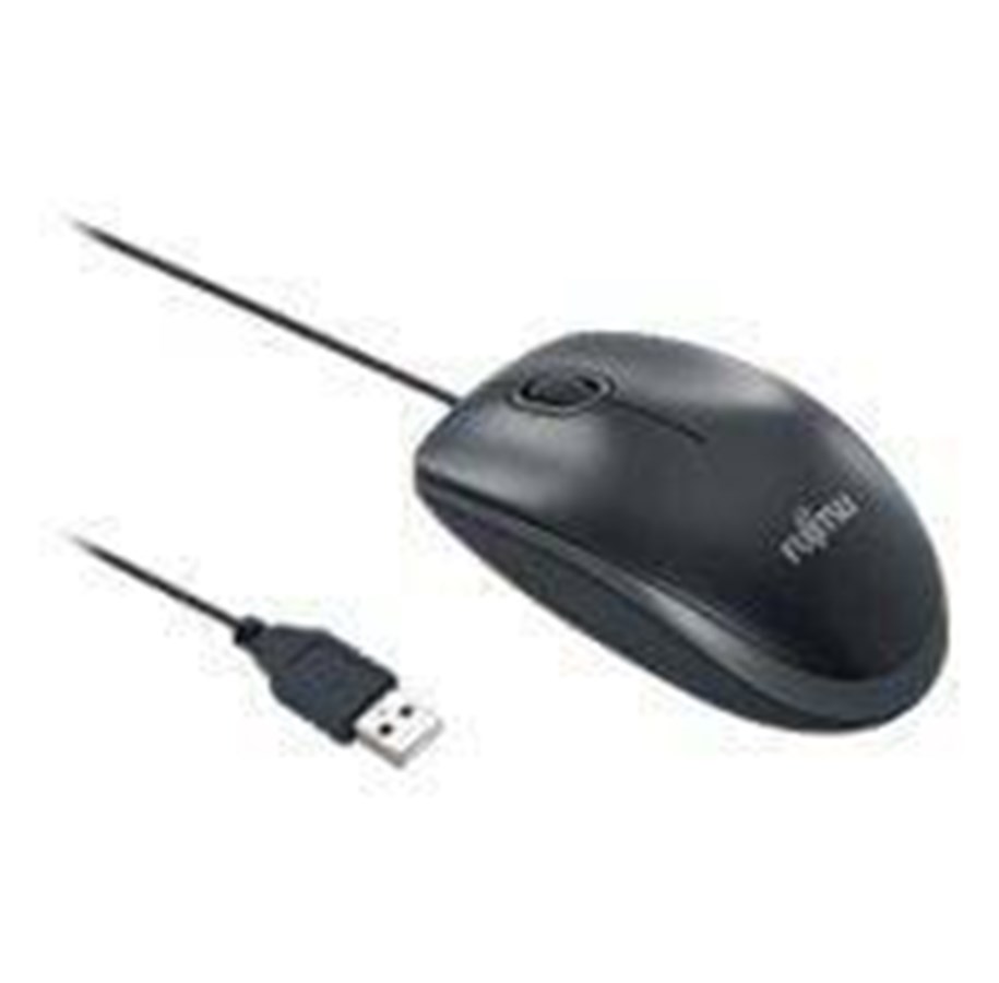 Hiiret - Fujitsu M510 - Hiiri - Optinen - 3 painiketta - Musta - S26381-K457-L100