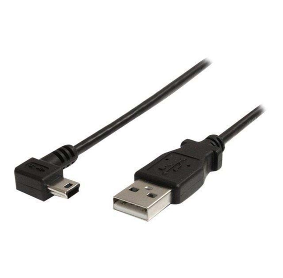 USB kaapelit - StarTech.com Mini USB Cable - A to Right Angle Mini B - USB-kabel - USB2HABM6RA