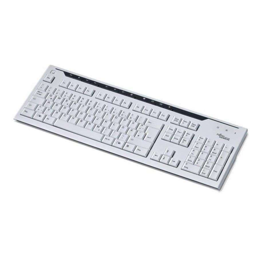 Näppäimistöt - Fujitsu Keyboard KB520 USB - Näppäimistö - Suomalainen - Harmaa - S26361-F2542-L278