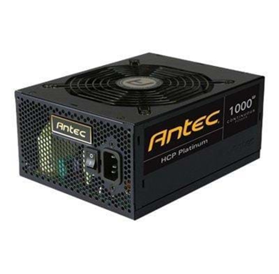 Virtalähde - Antec High Current Pro HCP-1000 - 1000W Virtalähde - 1000 Watt - 135 mm - ATX - 80 Plus Platina sertifioitu - 0-761345-06248-0