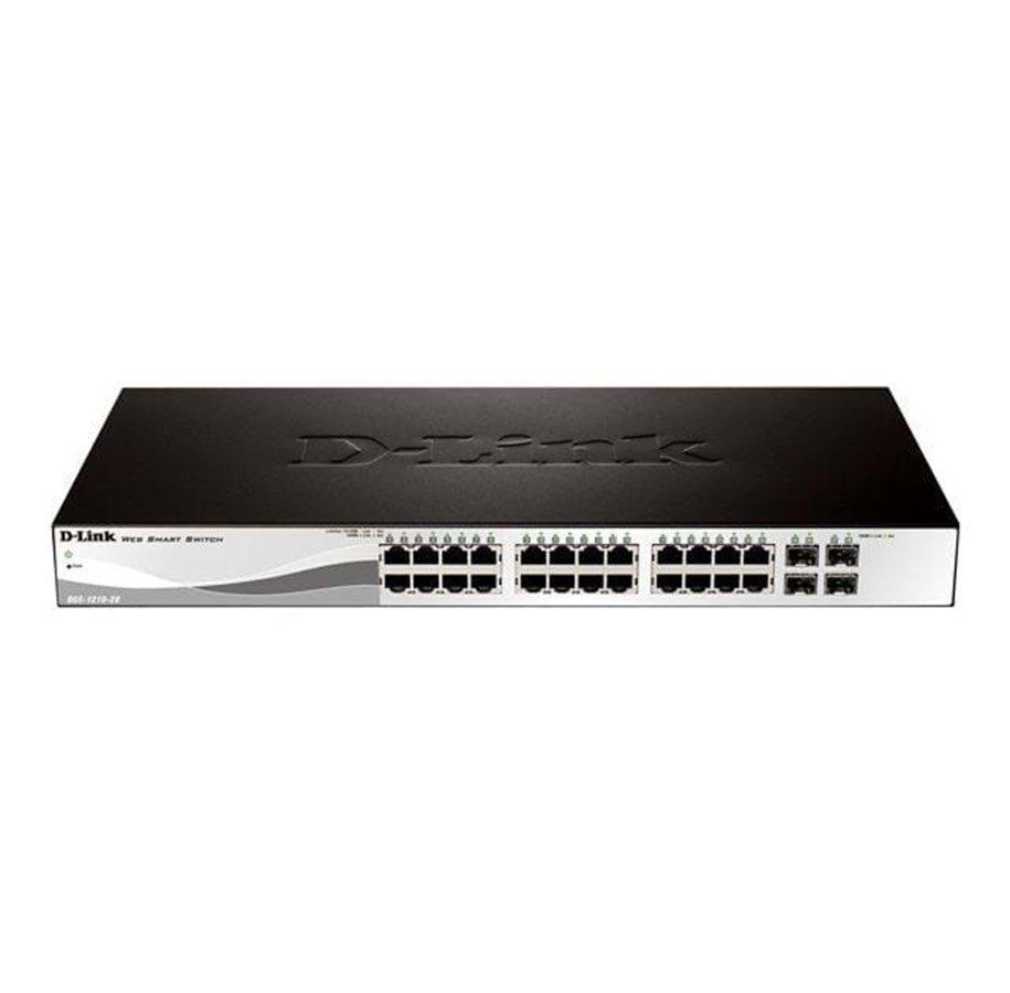 Kytkimet - D-Link DGS-1210-28 älykytkin - DGS-1210-28
